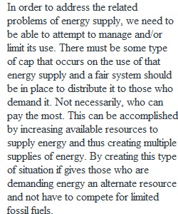 Energy Resources